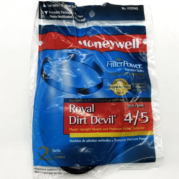 4 Dirt Devil Type U Upright Vacuum Cleaner Refill Bags-Ultra & Magnum-Free Belt - Picture 3 of 5